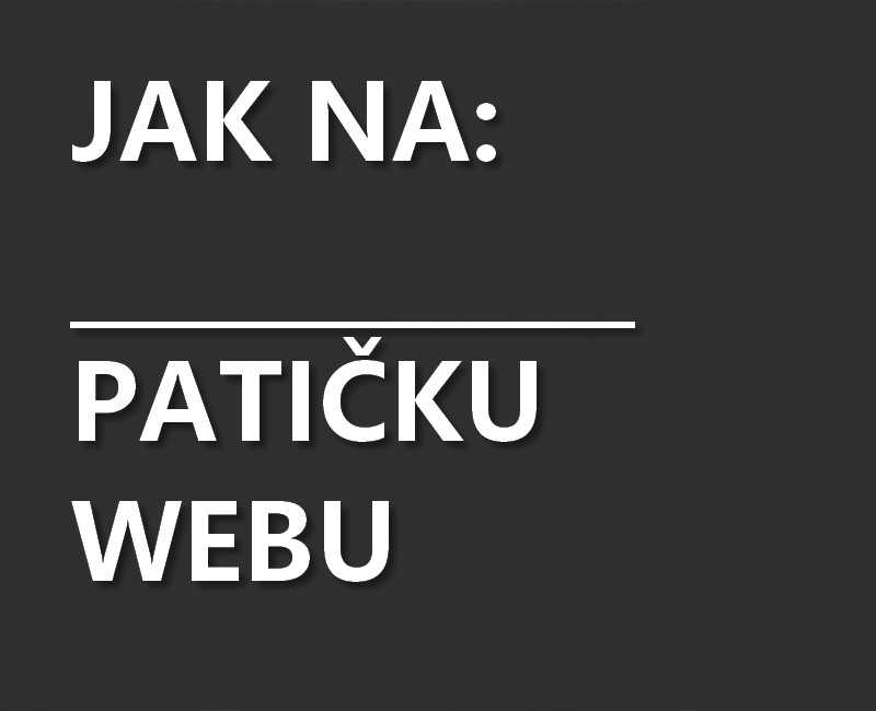 Patička webu – lámete si hlavu s tím, co do ní umístit?